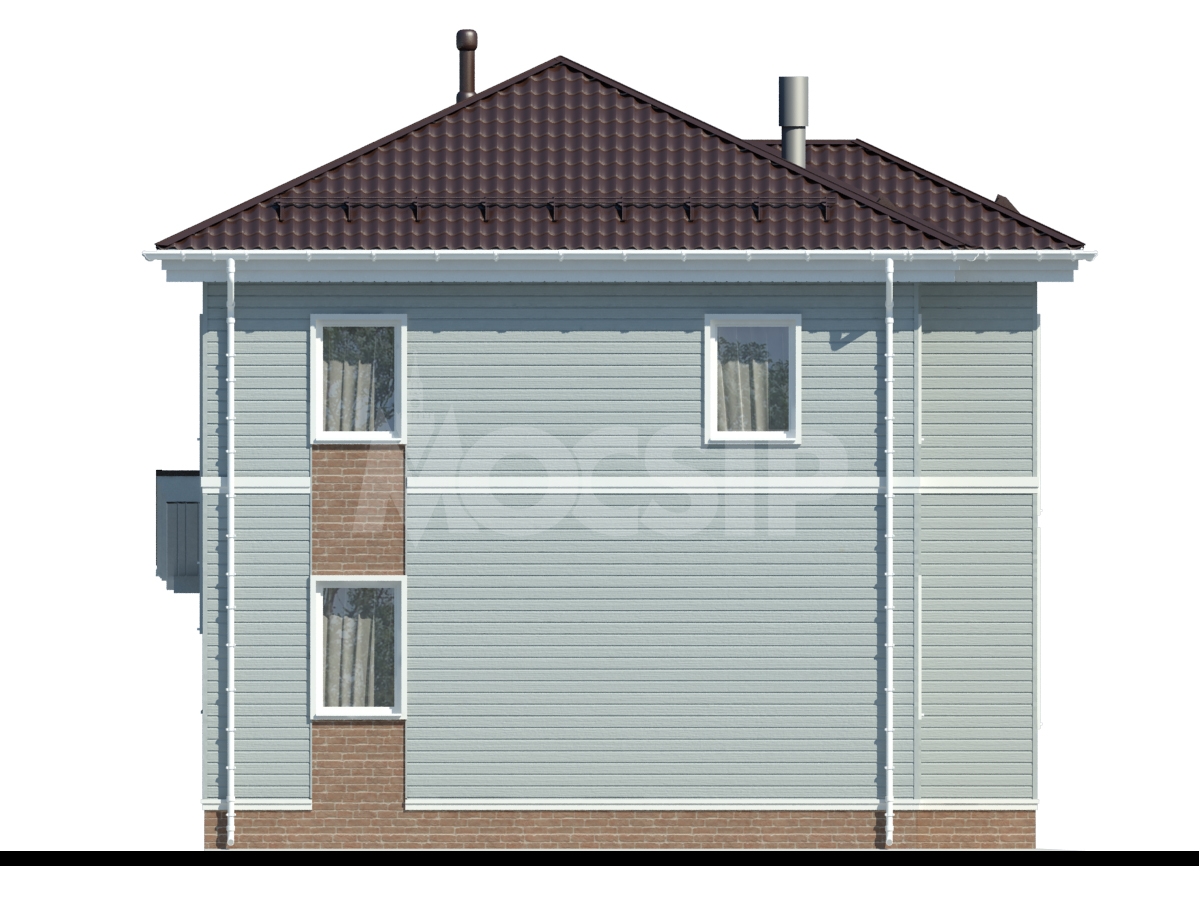 Проект дома из СИП панелей «Гарант» - МосSip